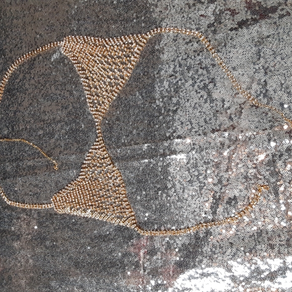 🔹️BLING rhinestone crystal bikini bra set🔹️ - Picture 3 of 8